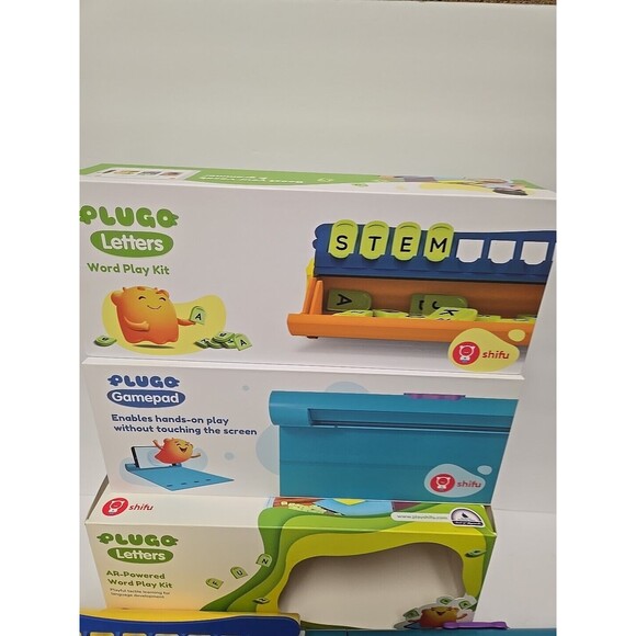 COMPLETE Educational Word Game - Plugo Letters With Gamepad & Word Play Kit - Picture 3 of 7